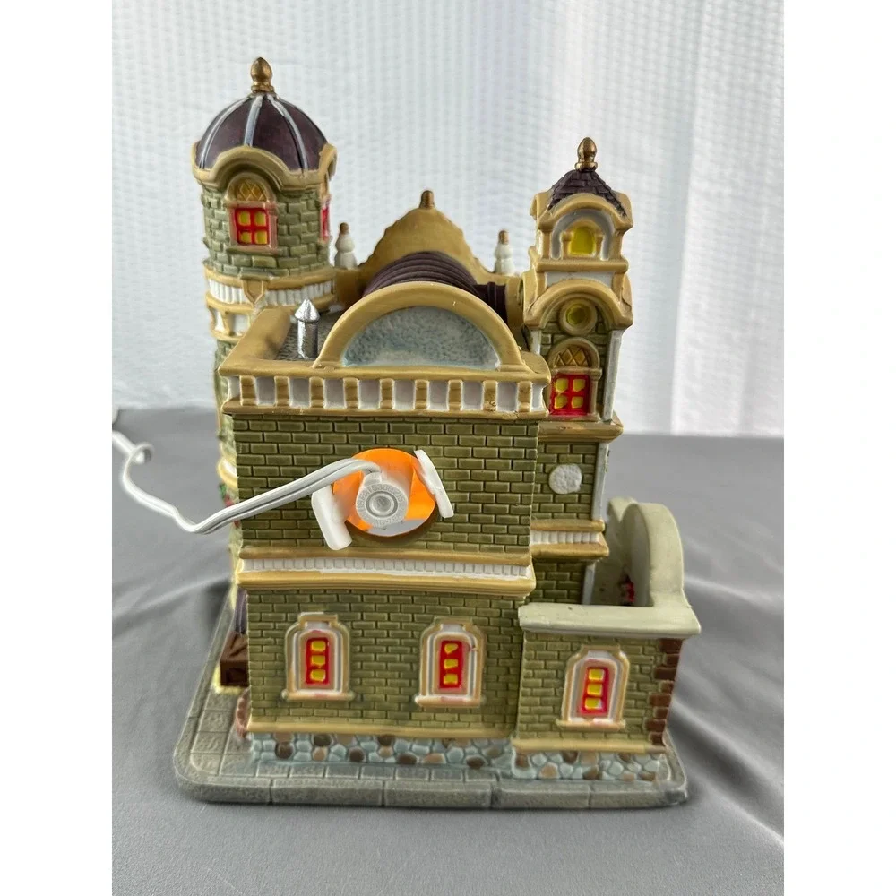 Lemax‎ Carole Towne Christmas Village 2008 Broadhurst St. Firehouse #2